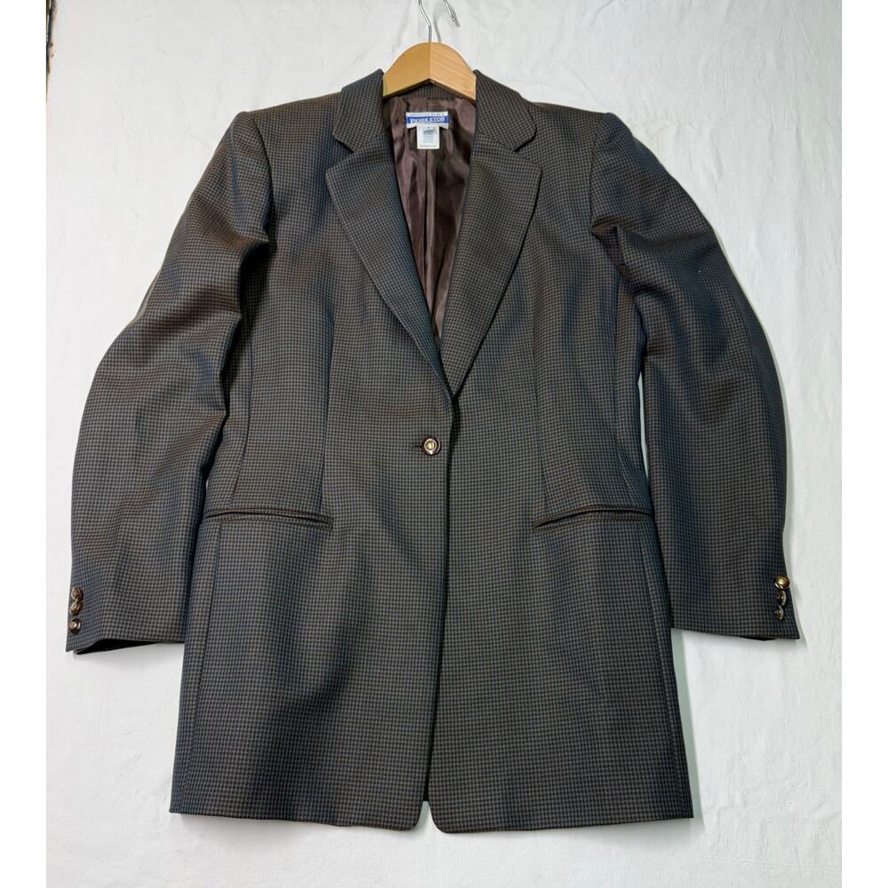 VINTAGE Pendleton women’s Blazer 100% Virgin Wool size 8-tall Multicolor